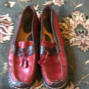 Børn Red & Brown Loafers